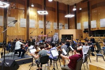 В Первой музыкальной студии прошла запись Московского камерного оркестра Musica Viva