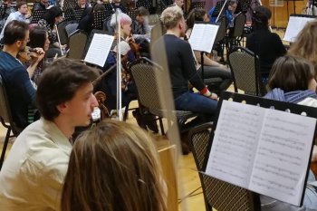 В Первой студии записали программную симфонию мексиканского композитора Луиса Фелипе Рамиреза