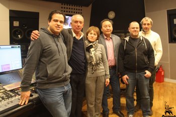 Якутская историческая сага «Тыгын Дархан»: запись музыки в Первой студии