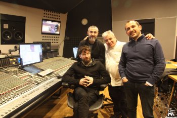 В Первой музыкальной студии прошла запись альбома этно-джаз проекта VAN Quartet