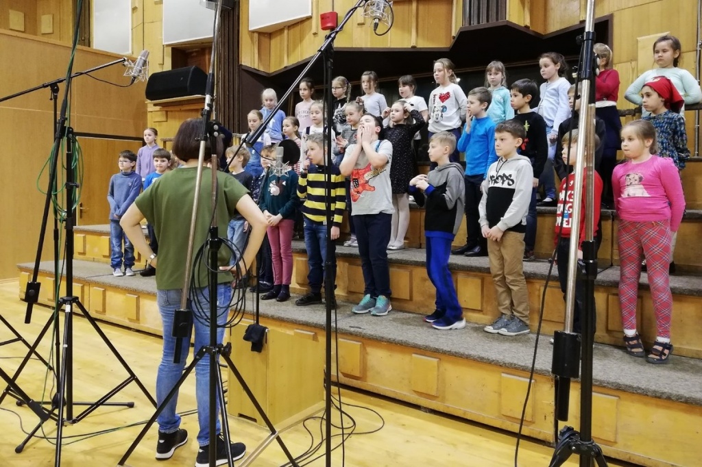 Детский хор в Первой музыкальной студии