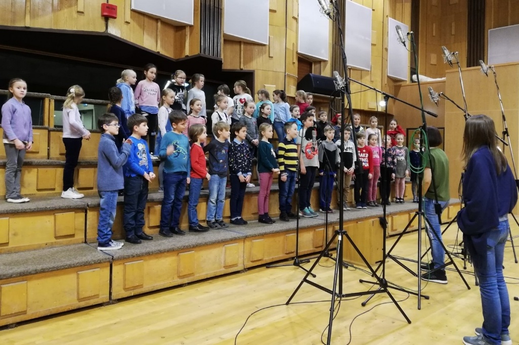 Детский хор в Первой музыкальной студии